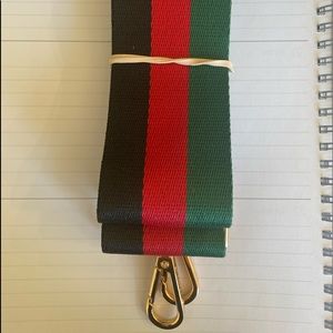 Ahdorned bag strap